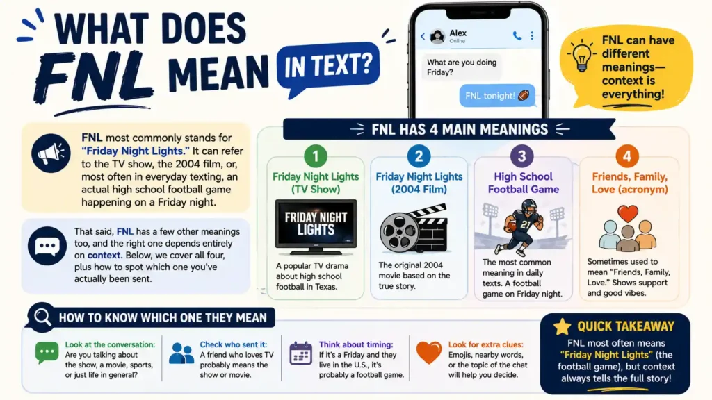FNL Meaning in Text