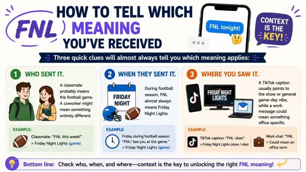 FNL Meaning in Text