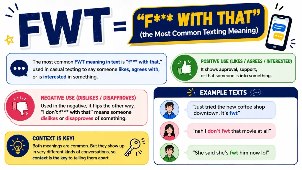 fwt meaning in text