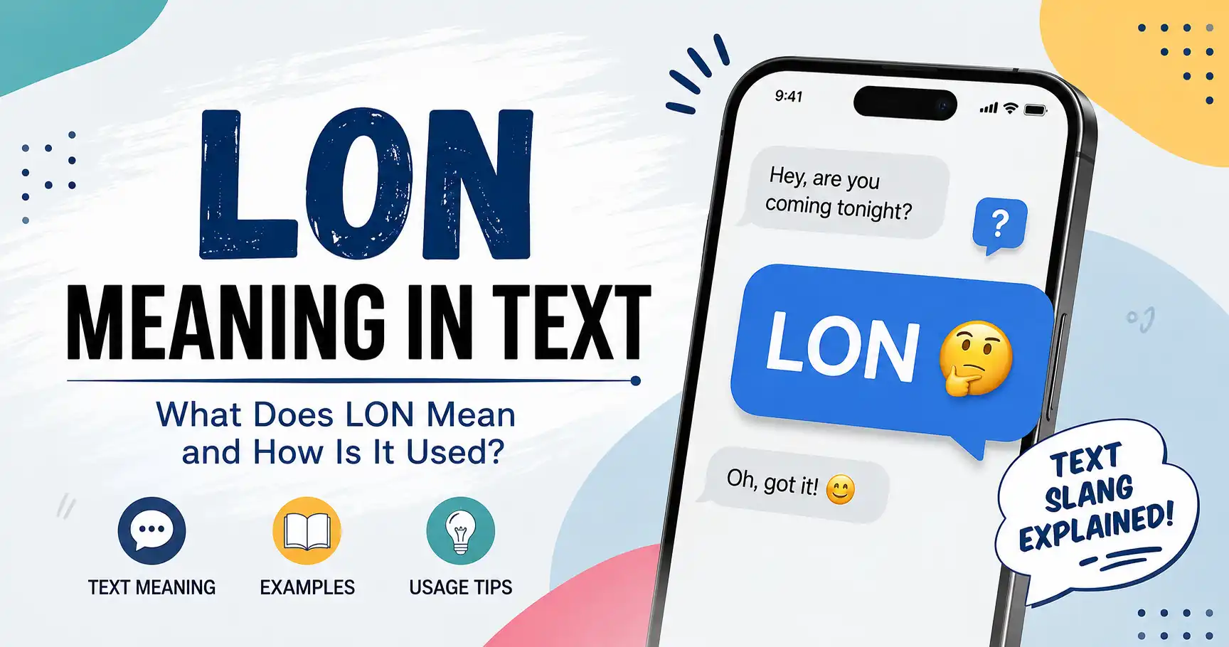 lon meaning in text