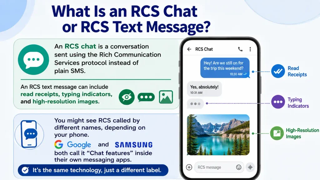 RCS Meaning in Text