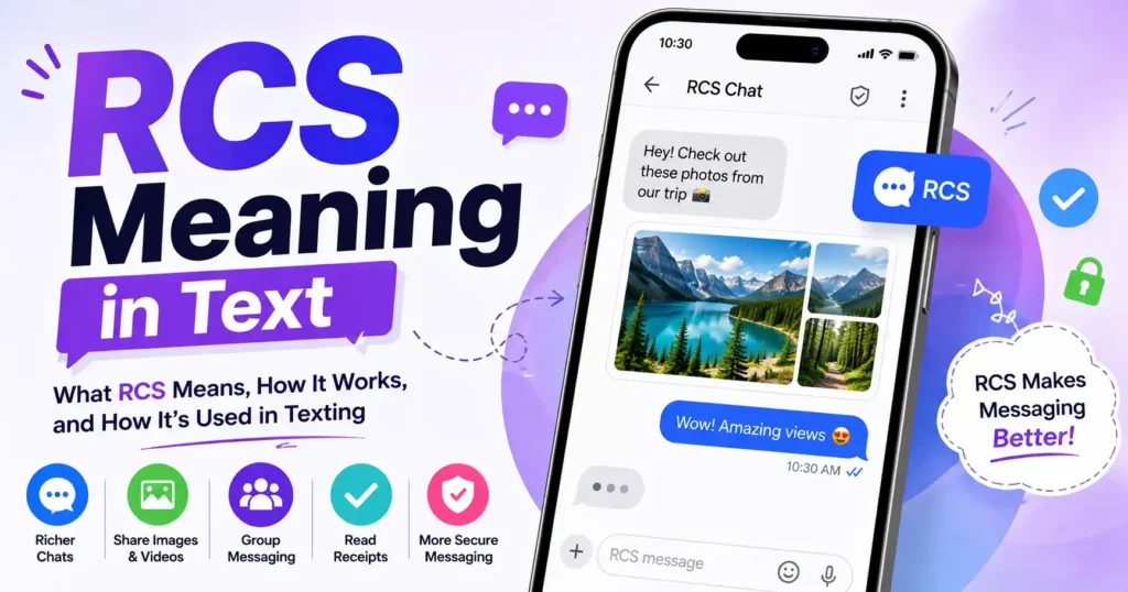 rcs meaning in text