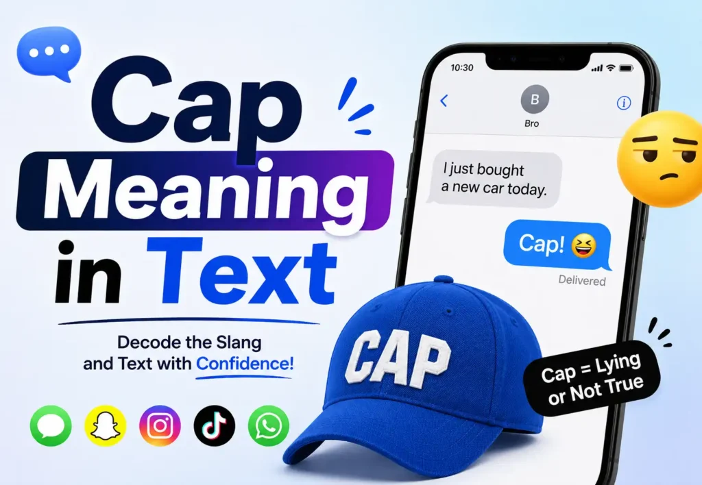 Cap Meaning in Text