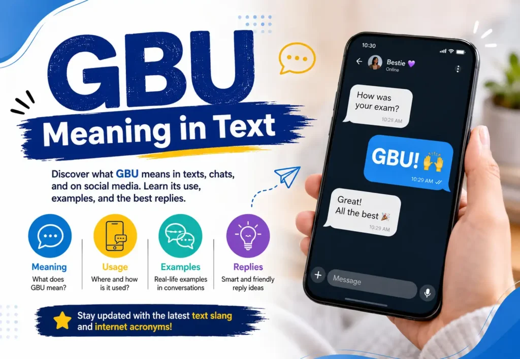 GBU Meaning in Text
