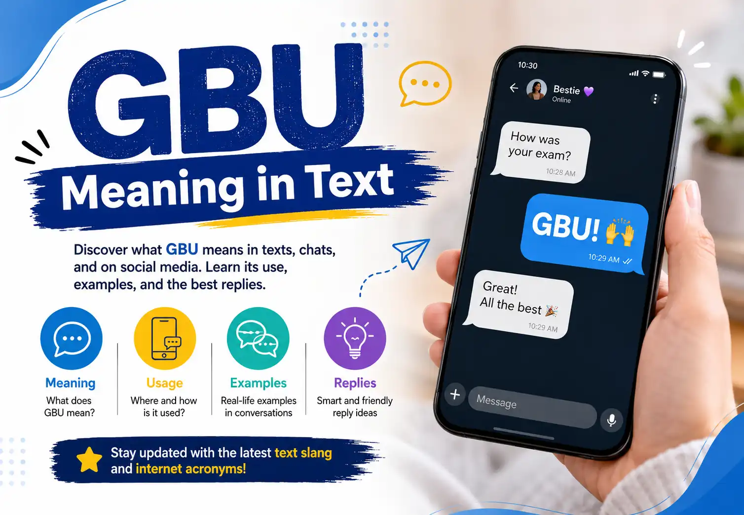 GBU Meaning in Text