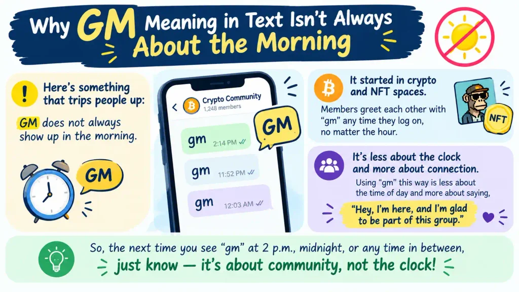 GM Meaning in Text