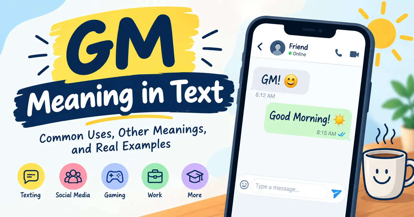 GM Meaning in Text