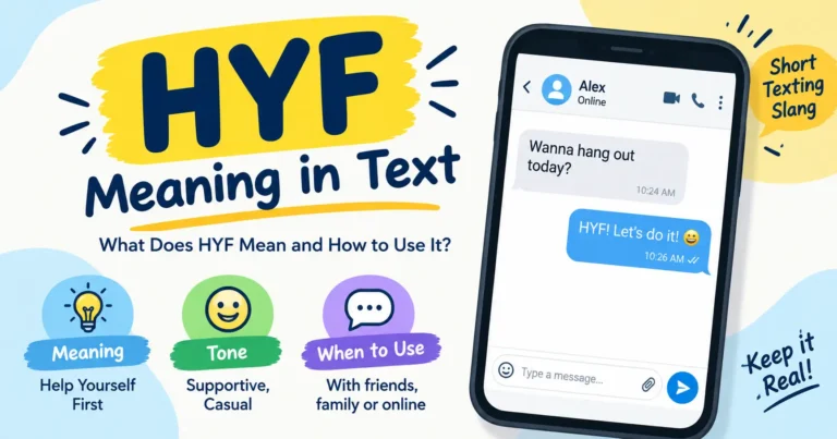 HYF Meaning in Text
