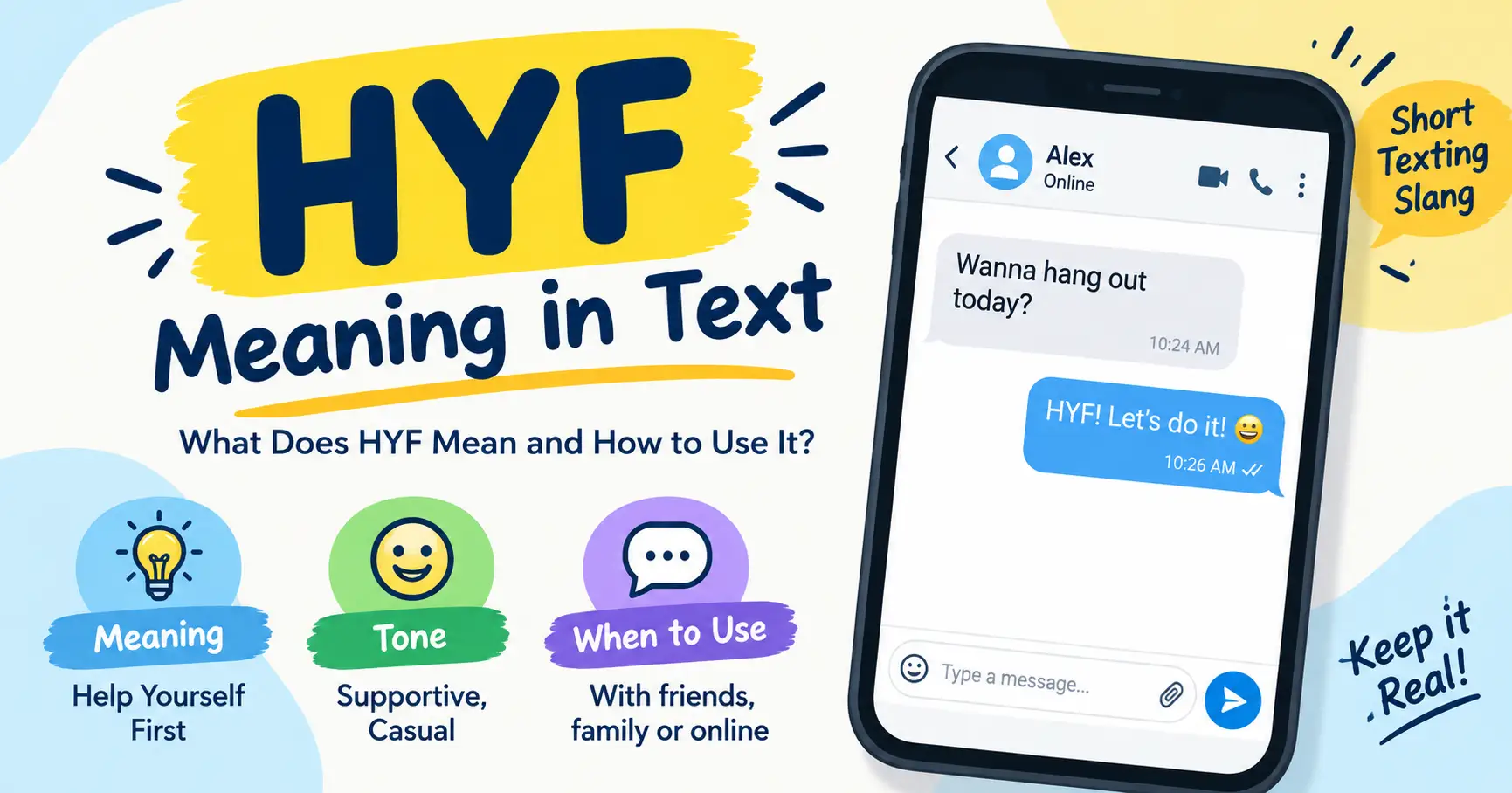 HYF Meaning in Text