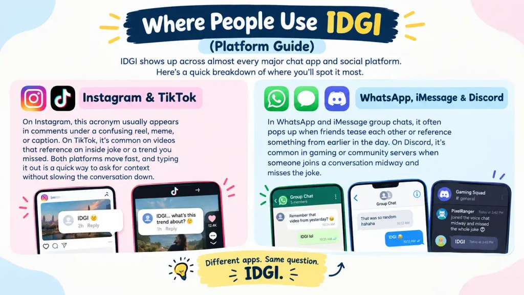 IDGI Meaning in Text