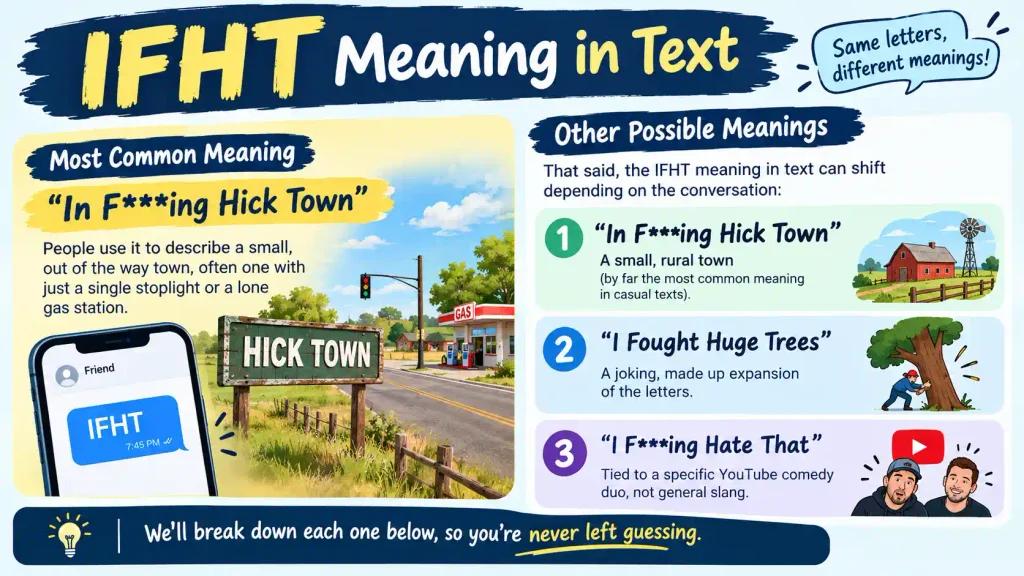 IFHT Meaning in Text