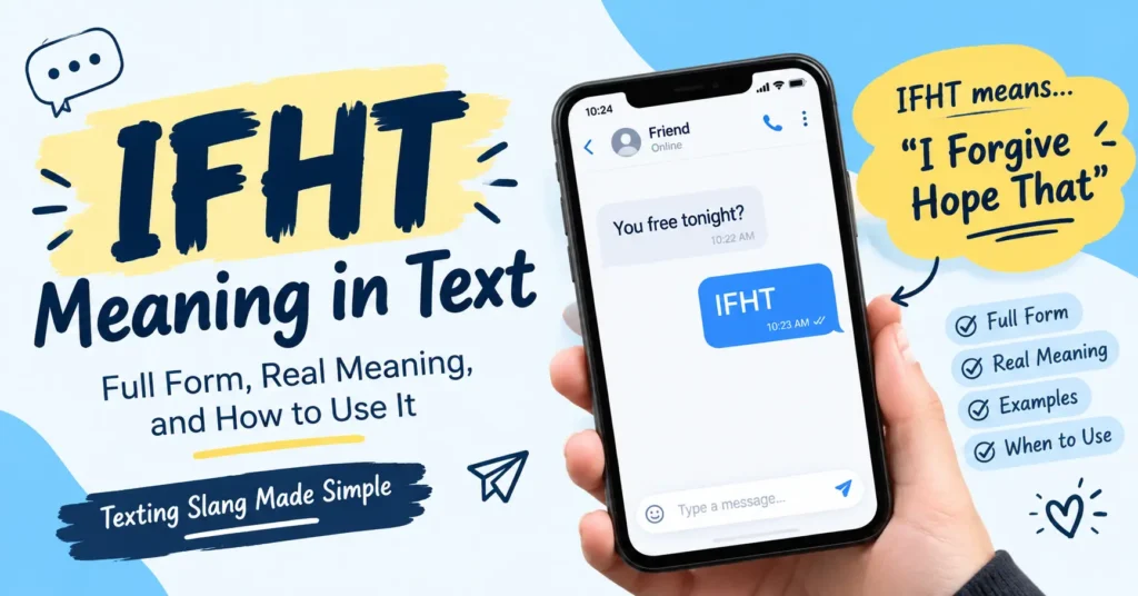 IFHT Meaning in Text