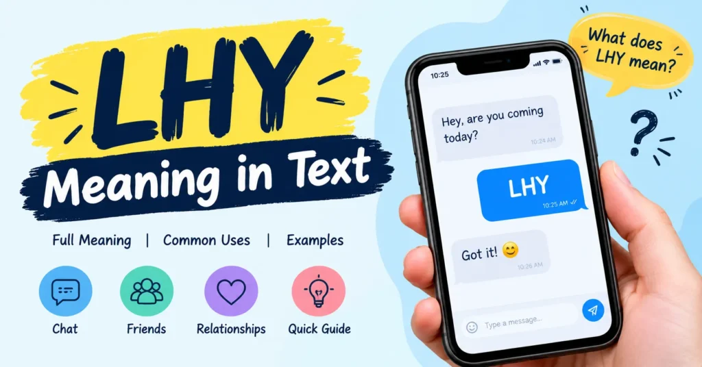 LHY Meaning in Text