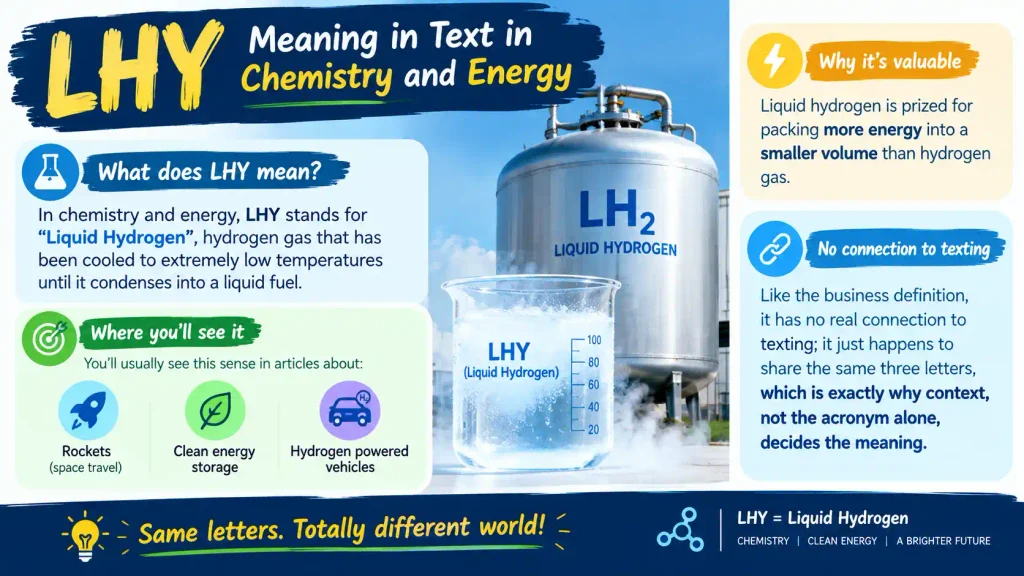 LHY Meaning in Text