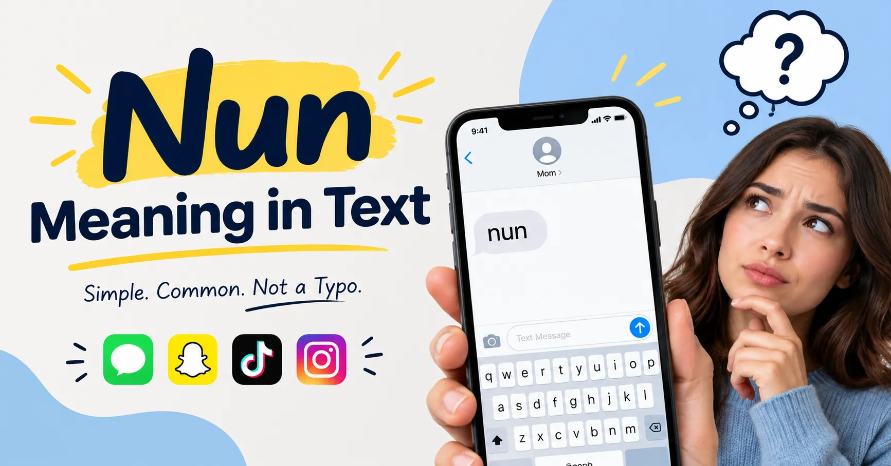 Nun Meaning in Text