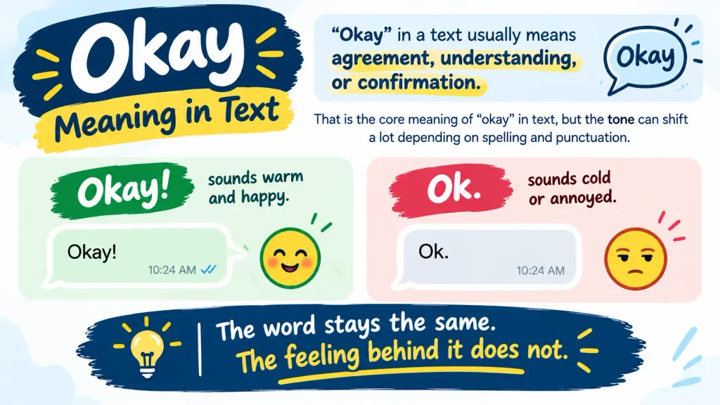 Okay Meaning in Text