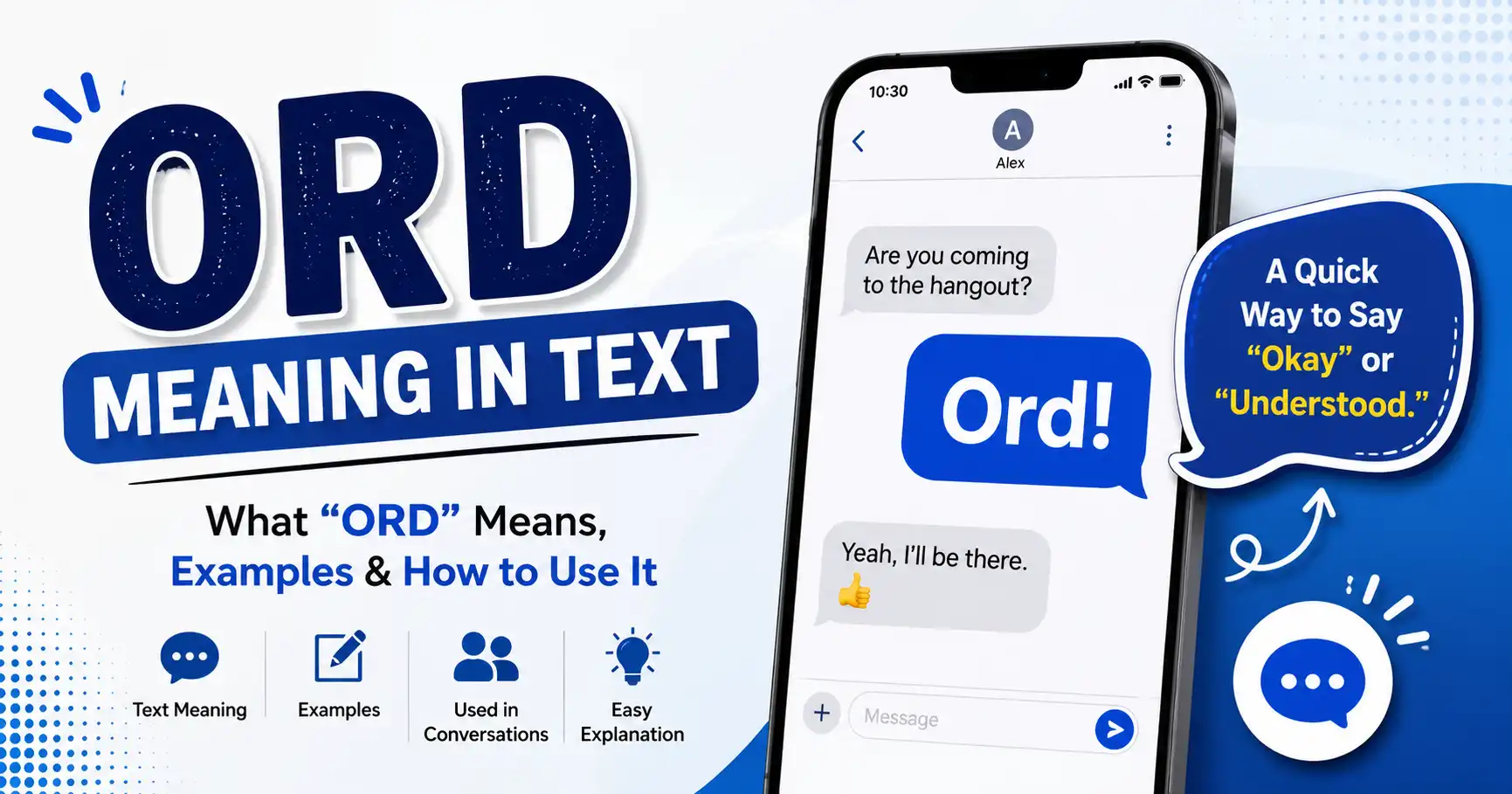 Ord Meaning in Text