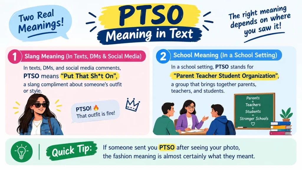 PTSO Meaning in Text