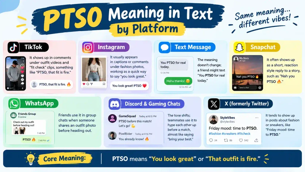 PTSO Meaning in Text