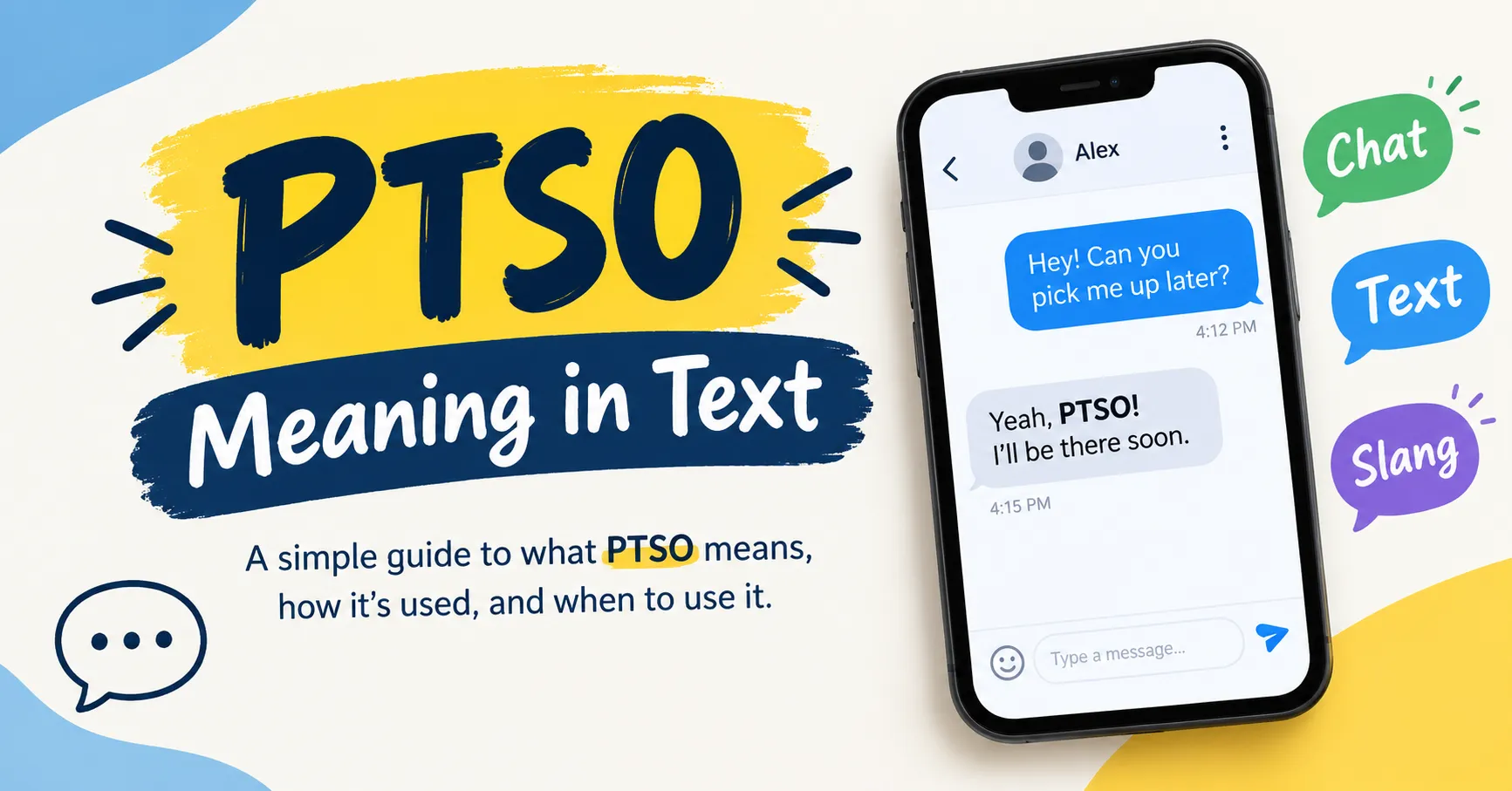 PTSO Meaning in Text