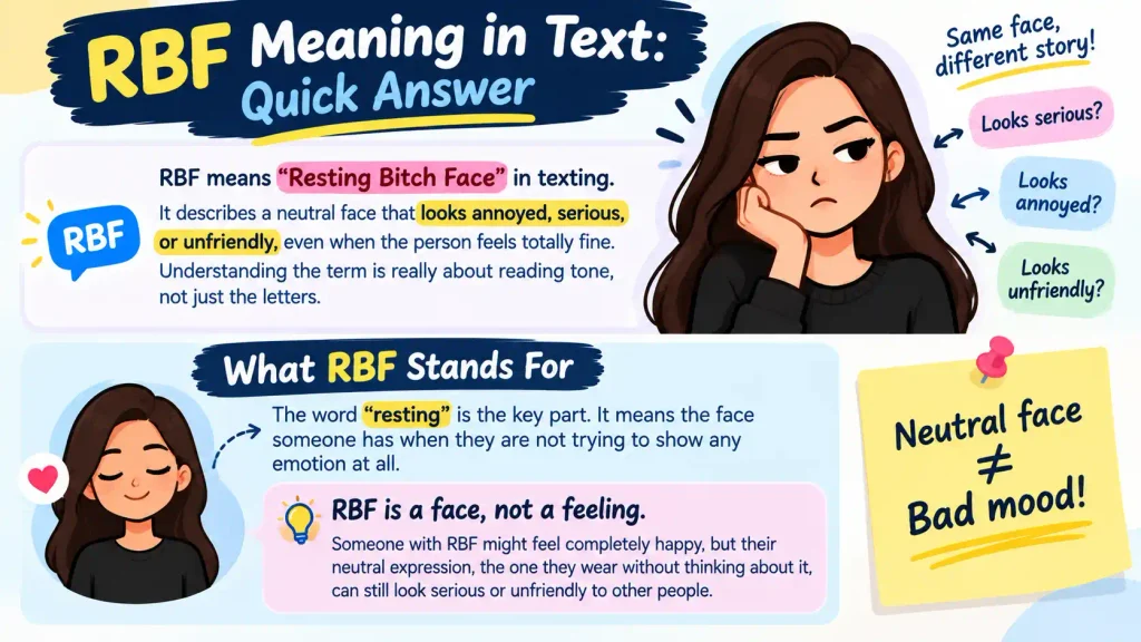 RBF Meaning in Text