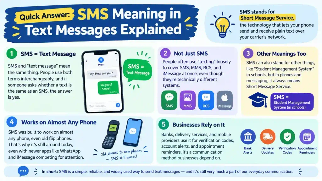 SMS Meaning in Text