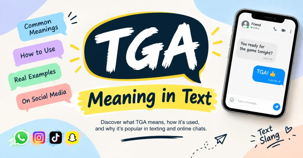 TGA Meaning in Text