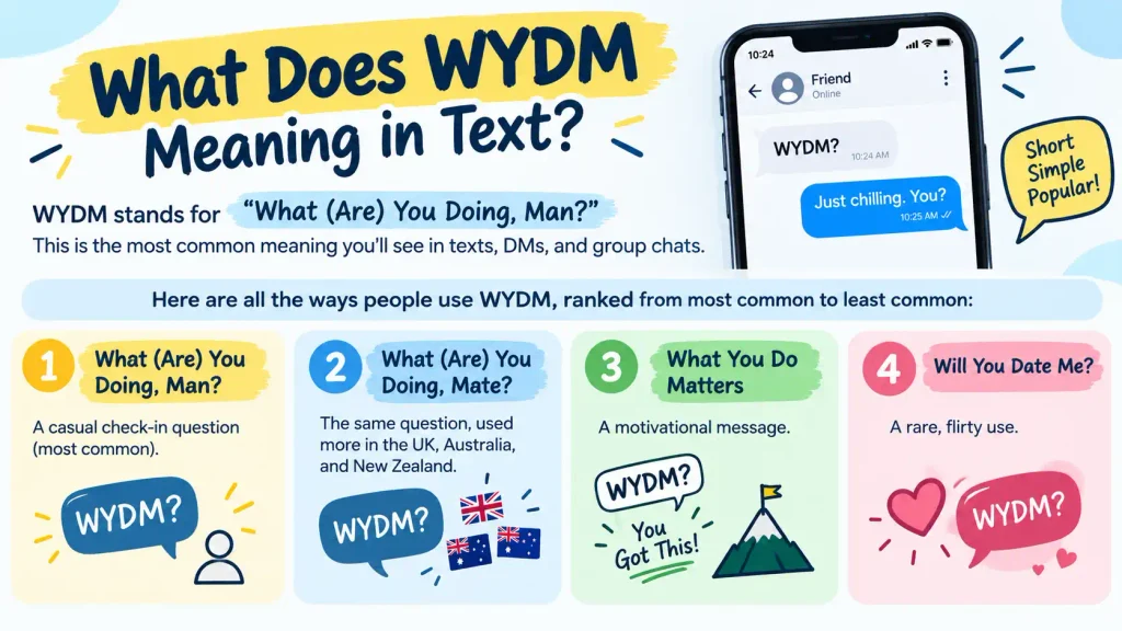 WYDM Meaning in Text