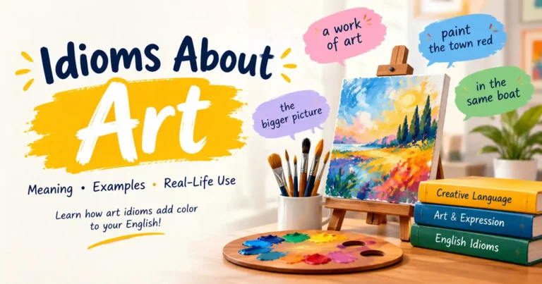 Idioms About Art