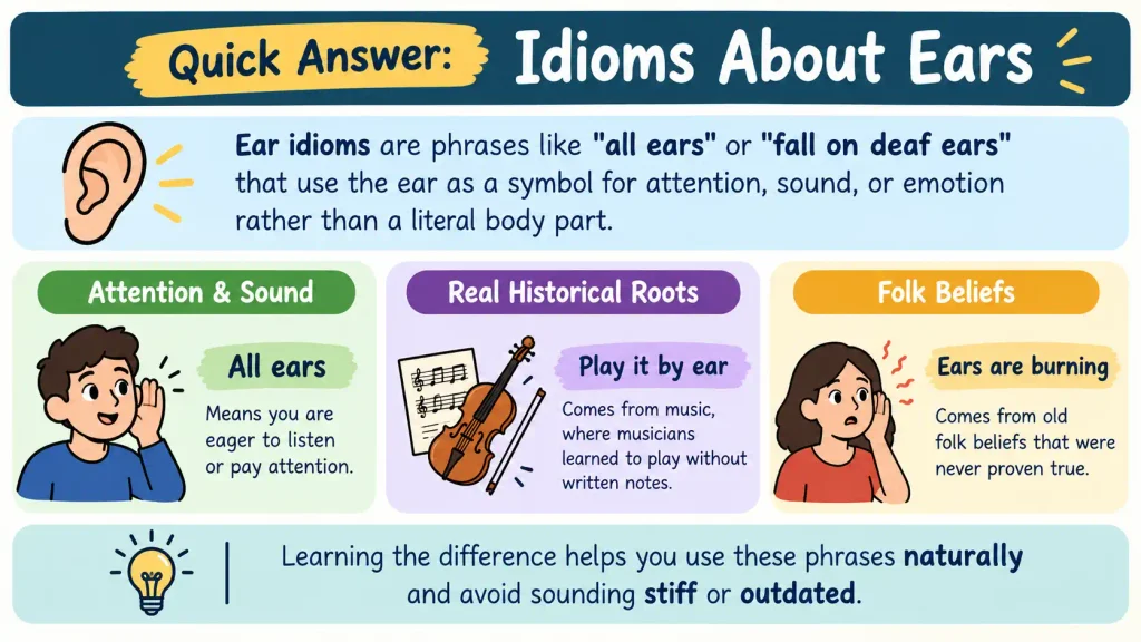 Idioms About Ears
