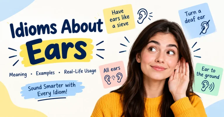 Idioms About Ears