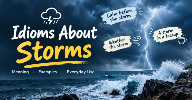 Idioms About Storms