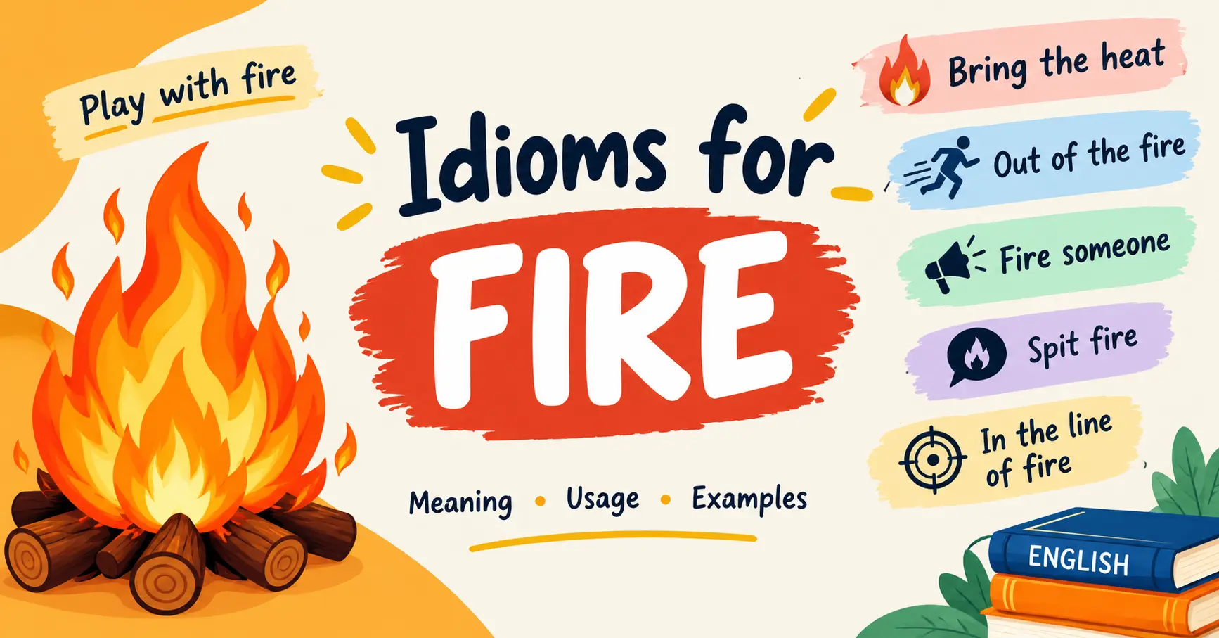 Idioms for Fire
