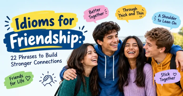 Idioms for Friendship