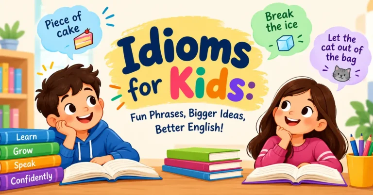Idioms for Kids: