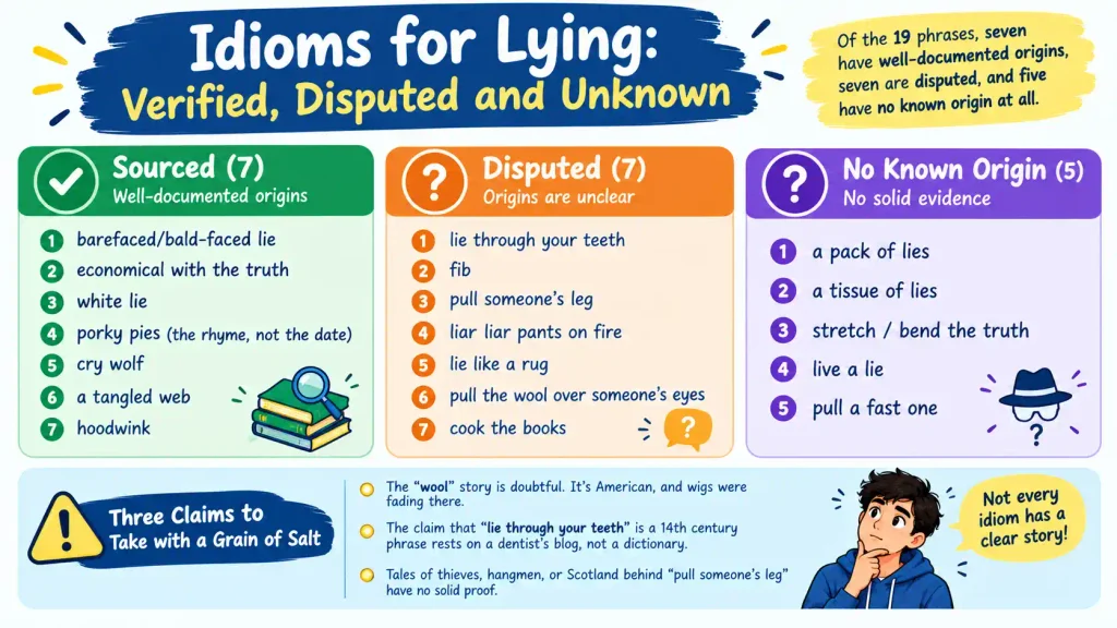 Idioms for Lying