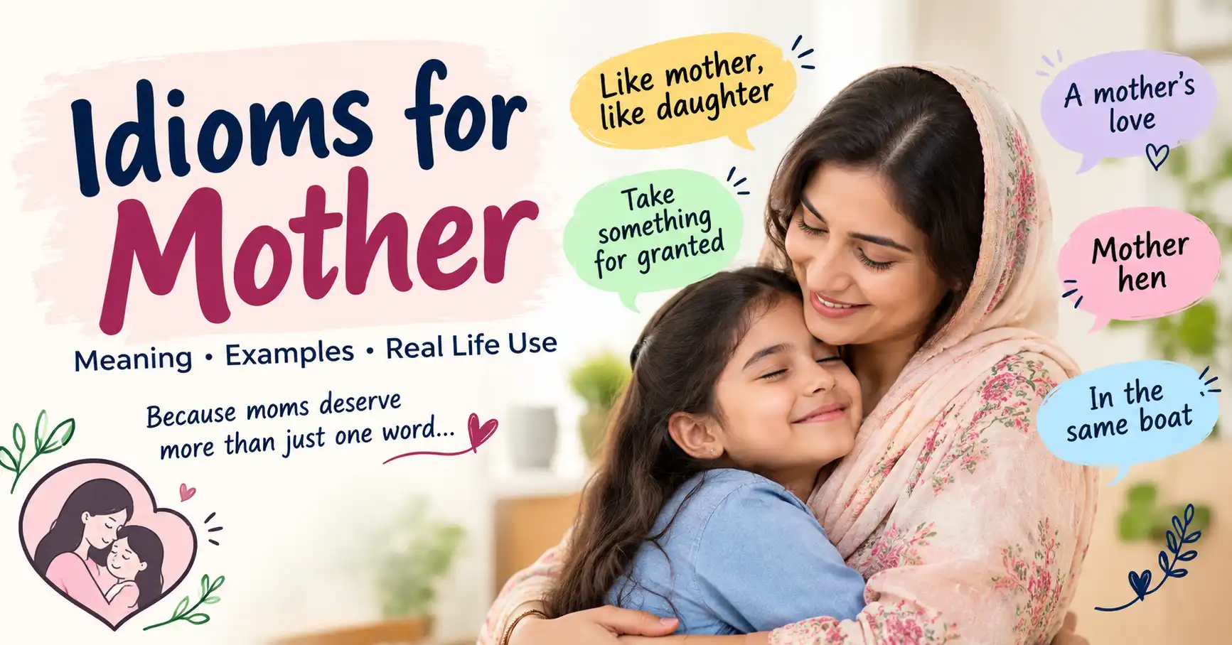 Idioms for mother