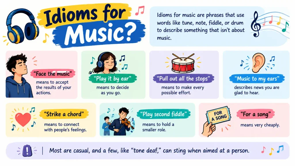 Idioms for Music