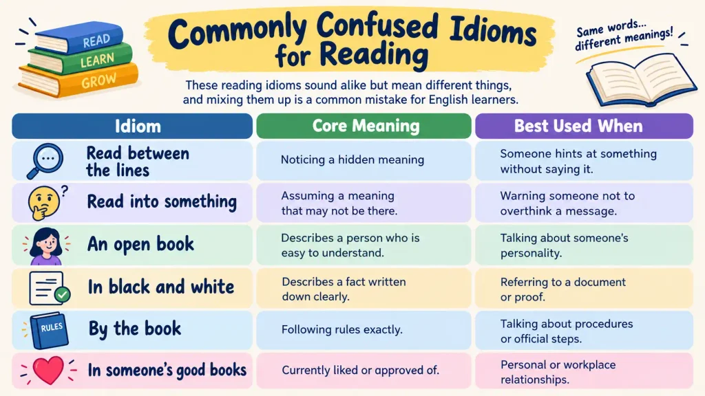Idioms for Reading