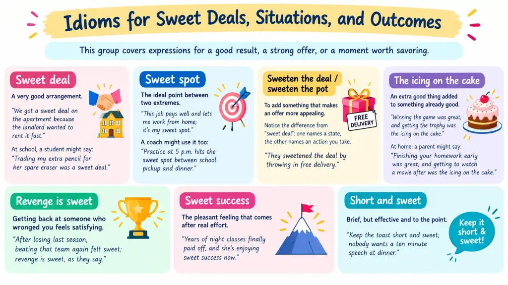 Idioms for Sweet